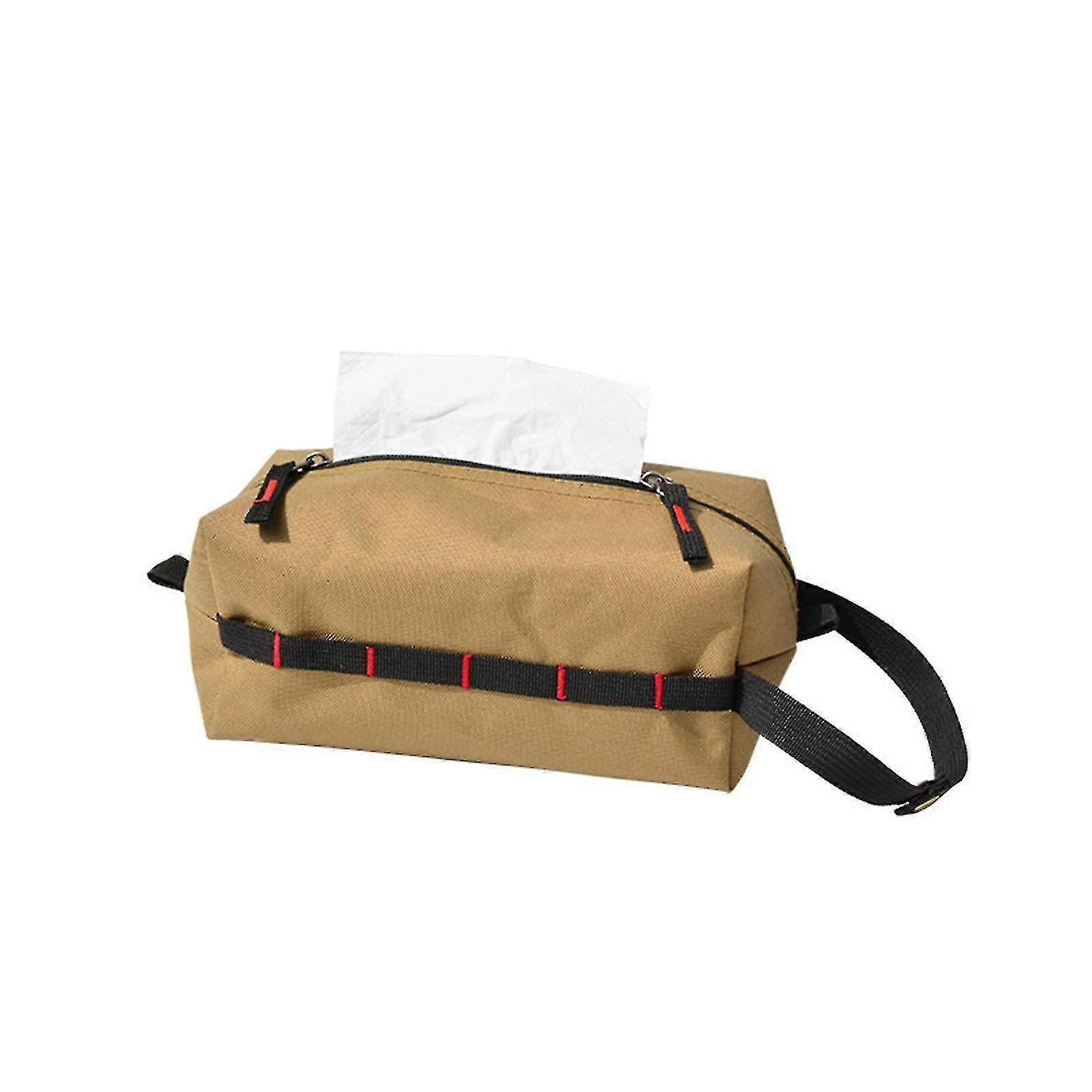 حقيبة تخزين الأنسجة بسعة كبيرة ، قماش أكسفورد مقاوم للماء ، حامل مناديل التخييم المقاوم للاهتراء ، في الهواء الطلق