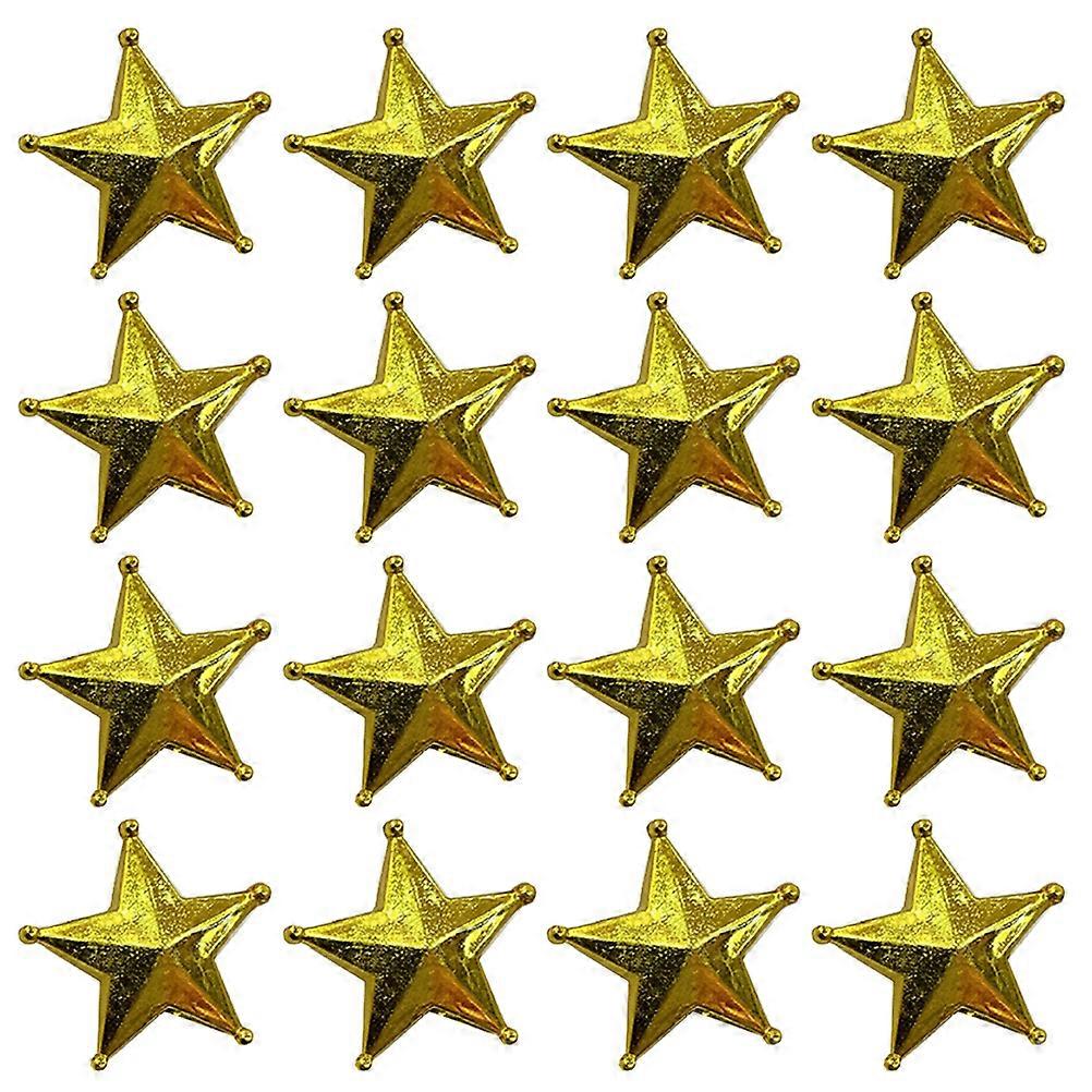 50 st muffin topper julgran prydnad led julgran topper julstjärna topper
