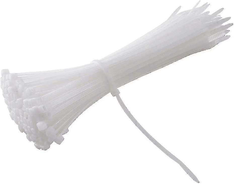 Kabelbindere 200mm x 3,6mm 500 stk,nylon, uv-resistent - sort