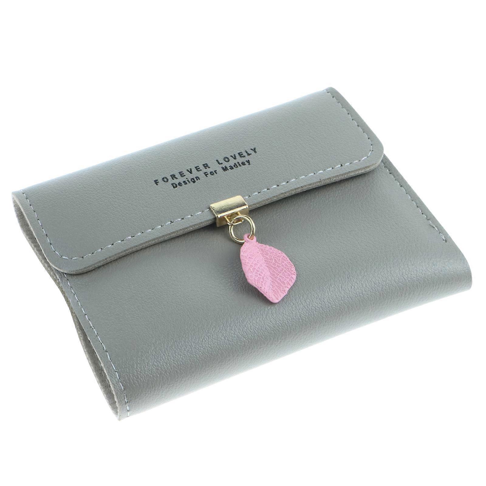Women's Soft Imitation Leather Wallet with Multiple Compartments
