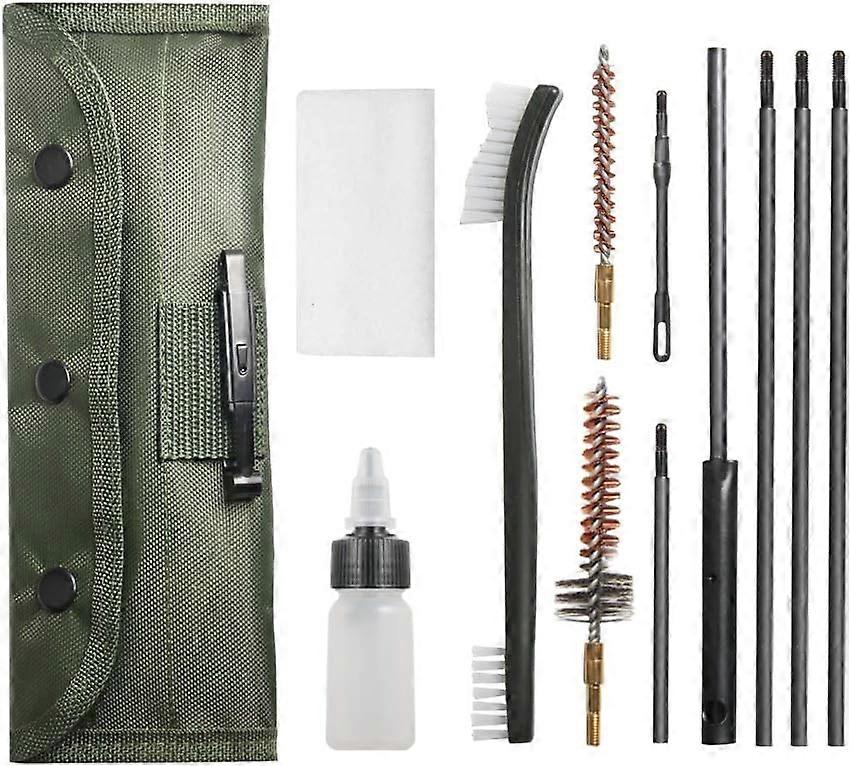 Universal Compact Gun Cleaning Kit Brushes Cleaner Set Tools