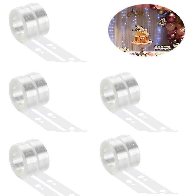 5Pcs Balloon Arch Kit Balloon 5M Decoration Strip Kit