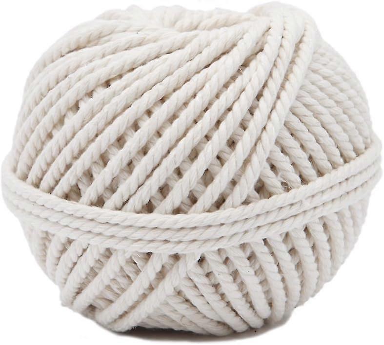 Hilo de algodón retorcido 2mm 200m, color beige