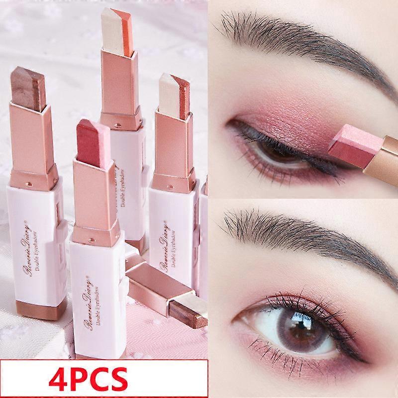 4PCS Double Color Eye Shadow Pen