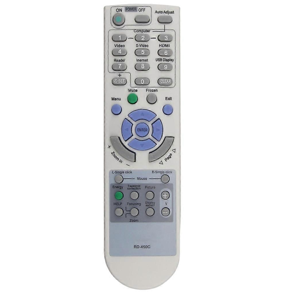 Remote Control Replacement for NEC Projector Rd-450c Long Control Distance