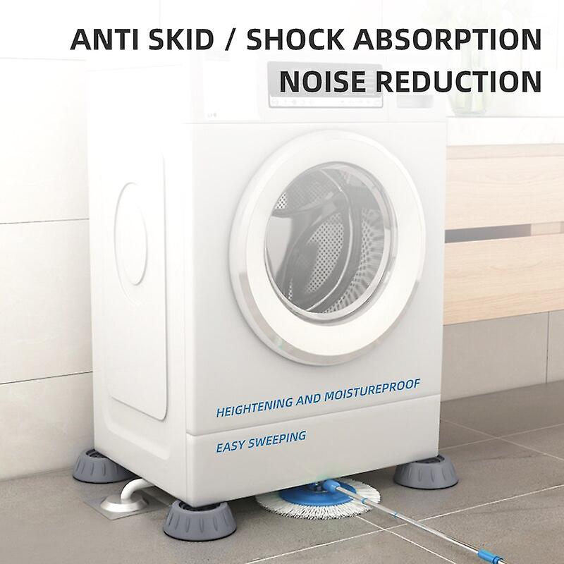 24pcs General Washing Machine Floor Mats,shock And Noise Reduction