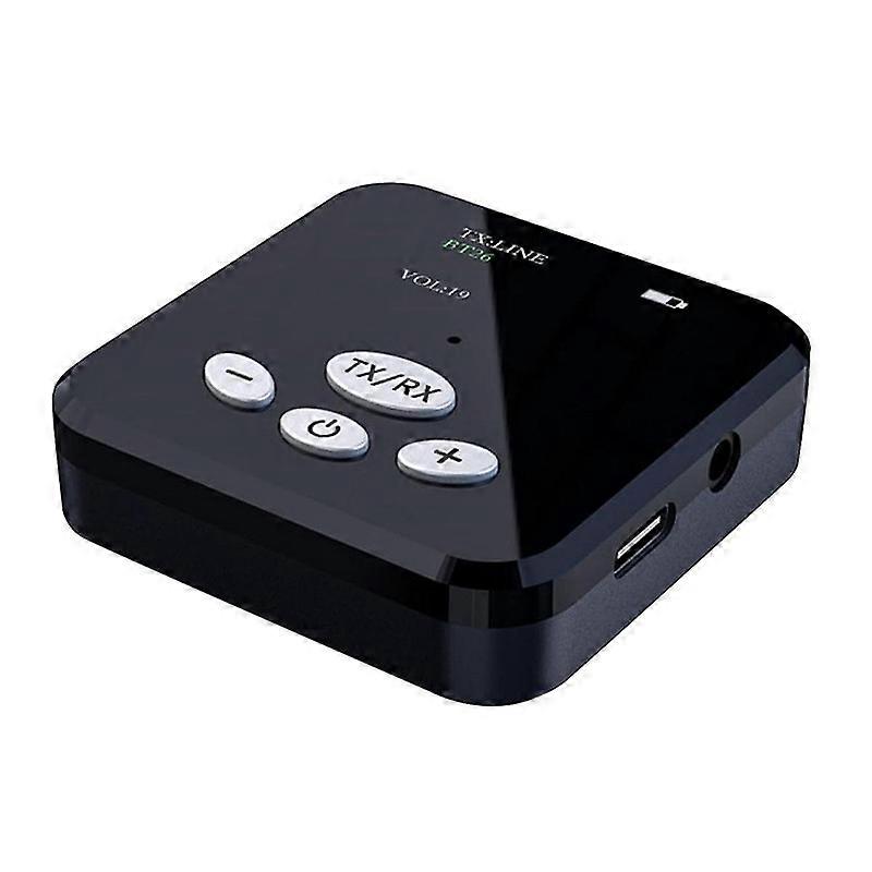 Bluetooth 5.0-Senderempfänger, HiFi-Wireless-Audio-Adapter, 2-in-1-Bluetooth-Adapter, 3,5-mm-Bluetooth-Audio-Adapter