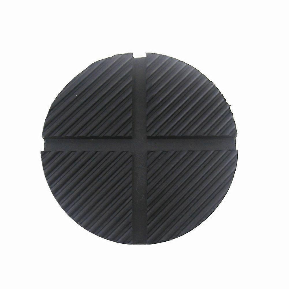 Car Cross Slotted Frame Rail Floor Jack Disk Rubber Pad for Pinch Weld Side