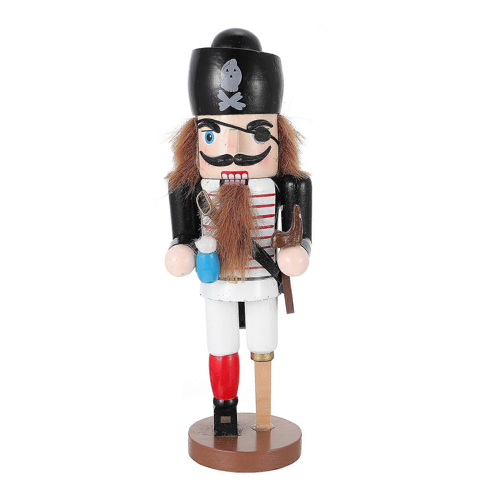 1pc Exquisite Desktop Decor Exquisite Nutcracker Ornament Puppet Ornament