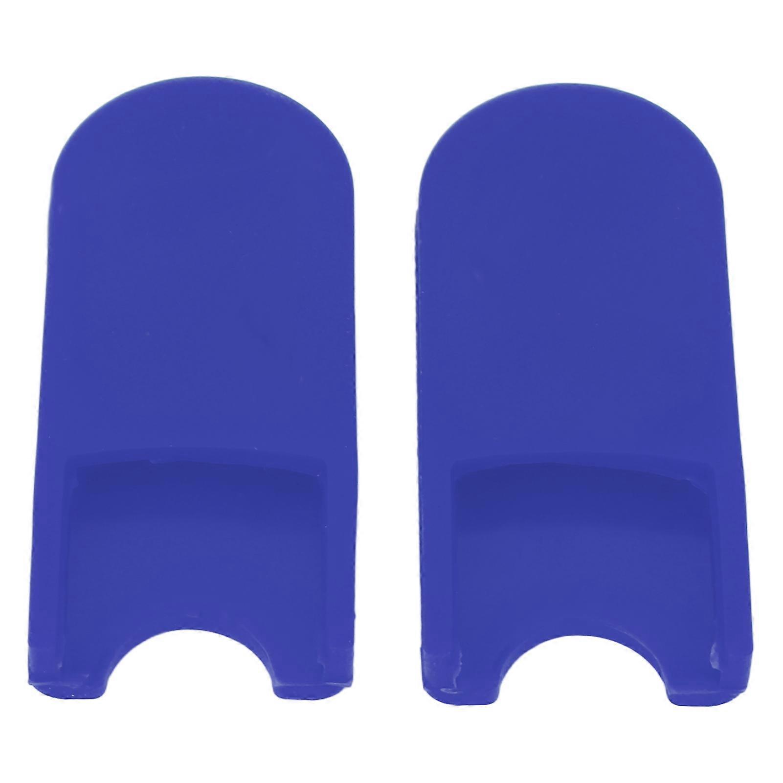 2PCS Saxophone Repose-Doigt Coussin Protecteur De Pouce avec Selle Instruments À Vent AccessoiresBleu