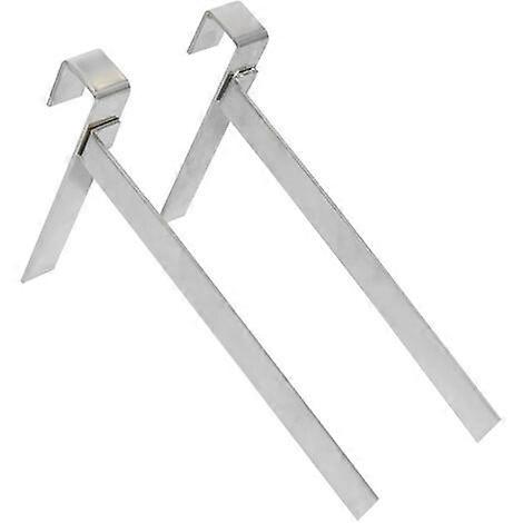Winter promotion,Bee Hive Frame Support Perch Bracket Stainless Steel Beekeeping Tool 2PCS Side Support Bracket, Bee Hive Perch, Accessories