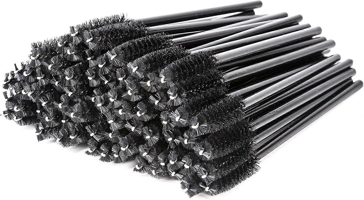 aesh 100 Pcs Disposable Eyelash Brushes, Mascara Wands, Eye Lash Brush, Spoolies for Eyelash Extensions, Spoolie Eyebrow Eyeshadow Brow Makeup Supplie