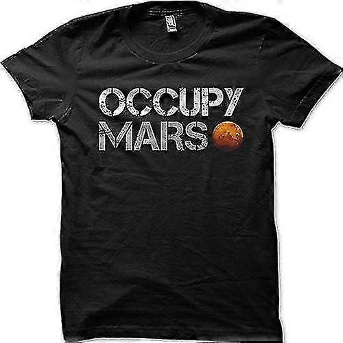 Occupy Mars, jak ho nosí Elon Musk Tričko s potiskem 9076 -dospělý, 3xl