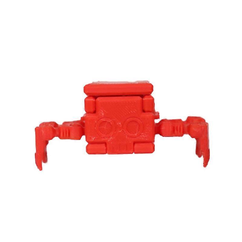 Transforming Little Cube Guy Gadget 3D Printed Mechanical Spider Cube Robot Toy Desk Fidget Cube Toy, Stocking Stuffer Gift