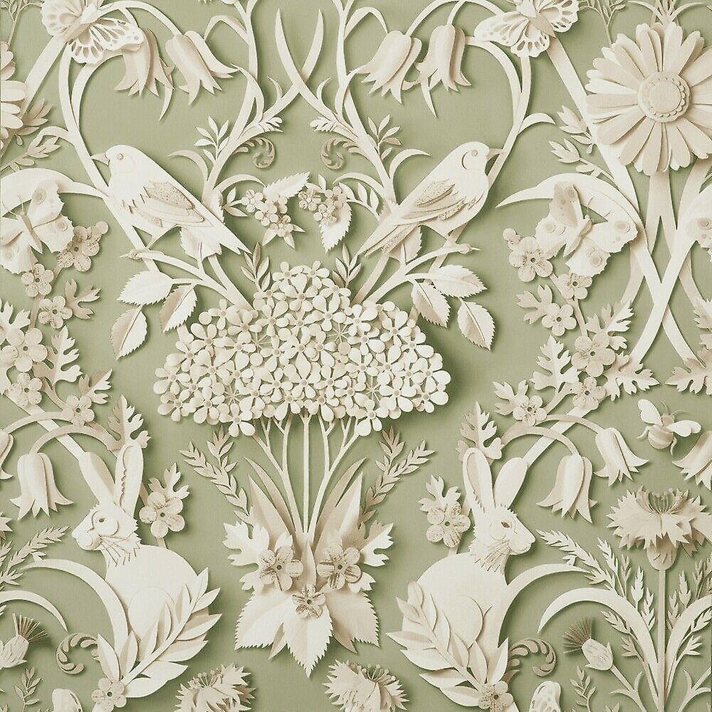 Woodland Sage Wallpaper