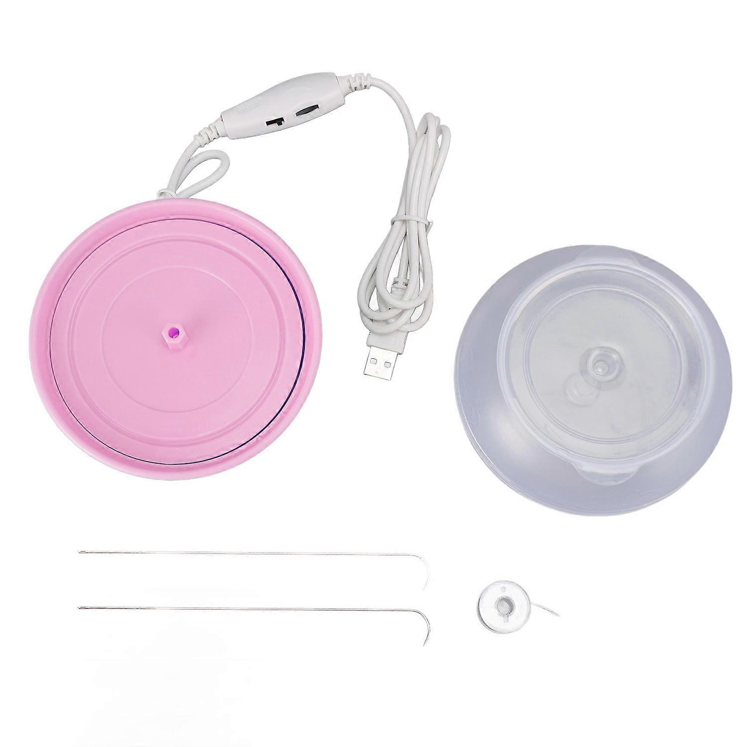 Electric Bead Spinner Reversible Stepless Speed Adjustment Efficient USB Bead Spinner for DIY Bracel