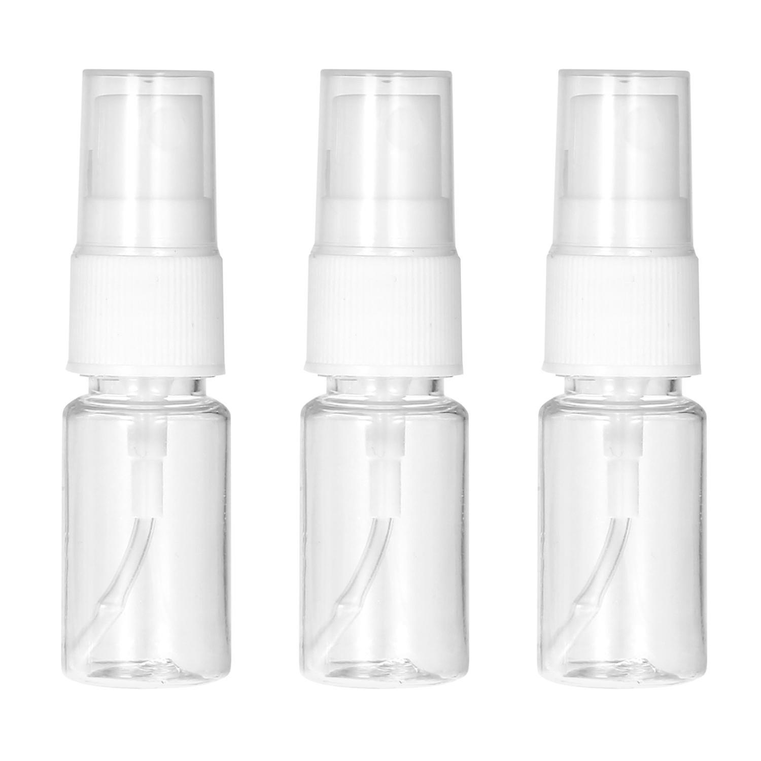 3x Plastic Spray Bottles - 10ml
