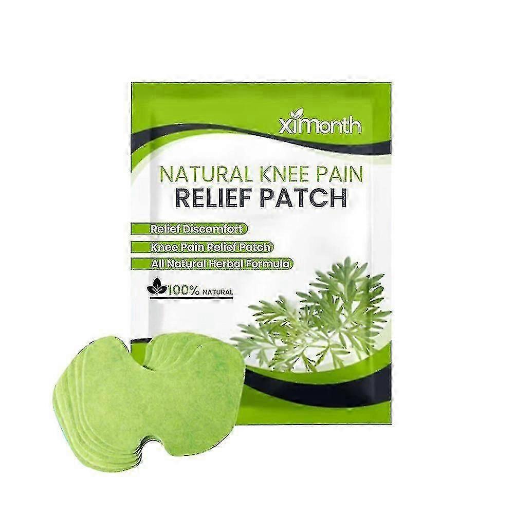 Barsinfi Knee Pain Relief Patches, Knee Heat Patches,knee Cervical Plaster Warming Herbal Plaster Wormwood Heat Patches Relief Of Back, Neck, Shoulder