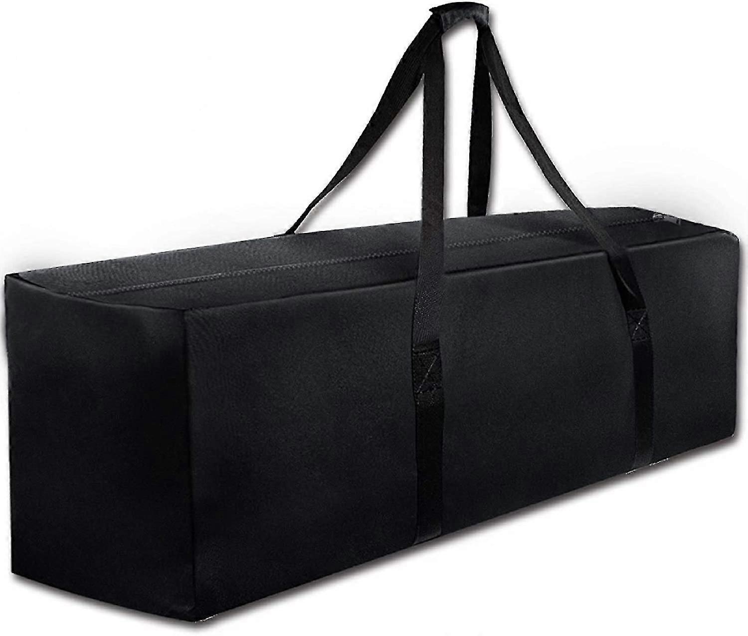 47" S Bag - Extra Large Travel Duffel Lage Bag With Upgrade Zipper, Durable Water Resistant, Bla