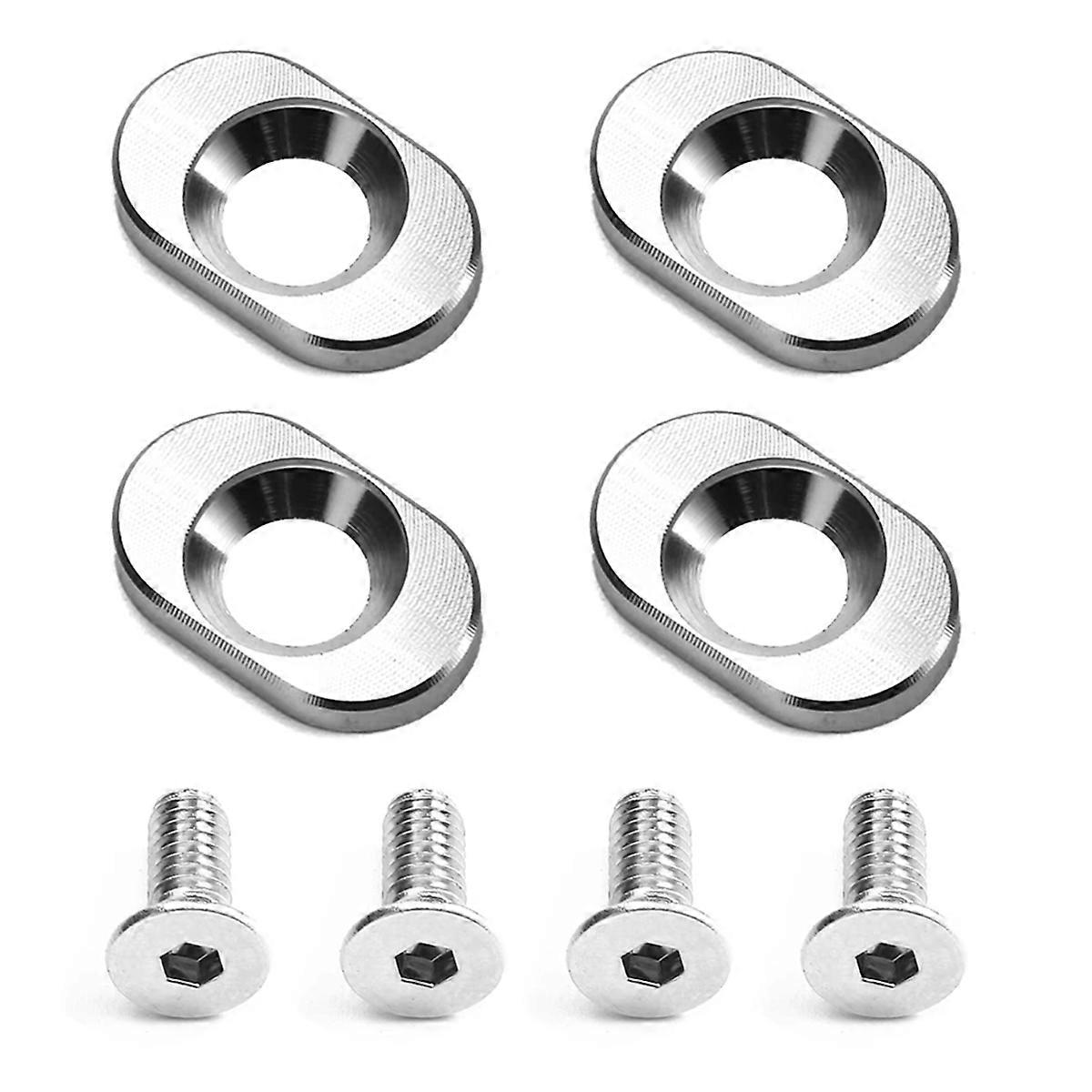 4PCS Fixed Motor Seat Reinforcement Component for 1/8 4WD SLEDGE Metal Upgrade Parts Kit RC Car Acc