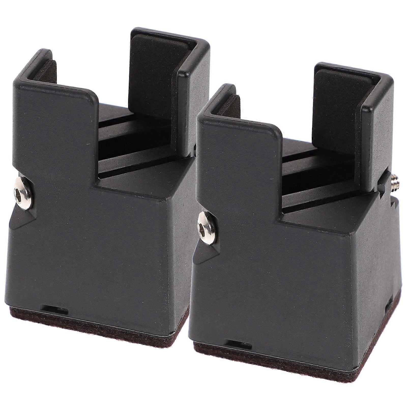 2pcs Réglable Lit Élévateurs Meubles Ascenseur Meubles Élévateurs Bureau Riser Blocs