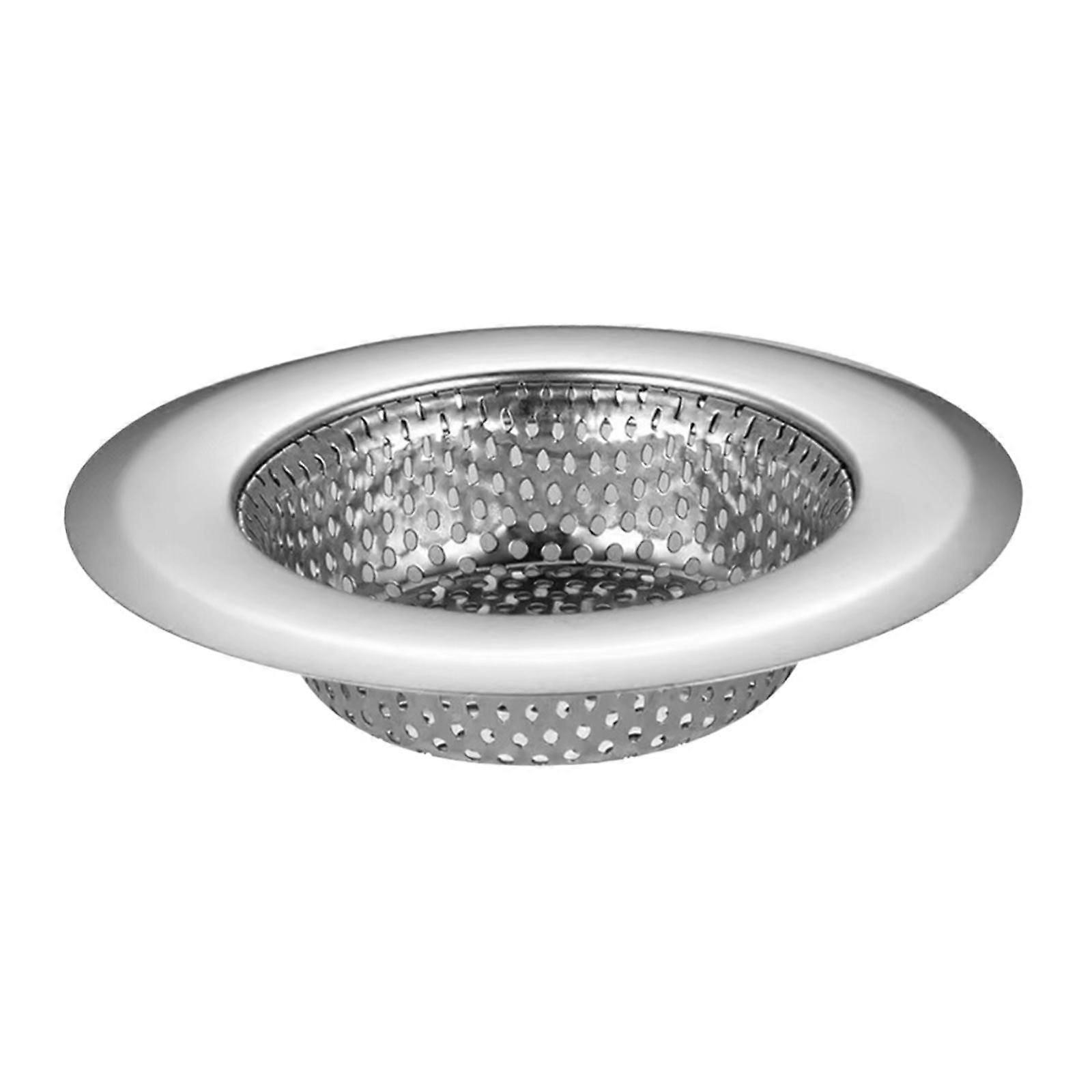 Vaskesil Gjenbrukbar Solid Vask Avløpskurv For Restaurant Vask Bad 7CM