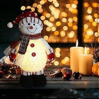 Christmas Snowman Doll Decor Snowmen Plush Xmas Decoration