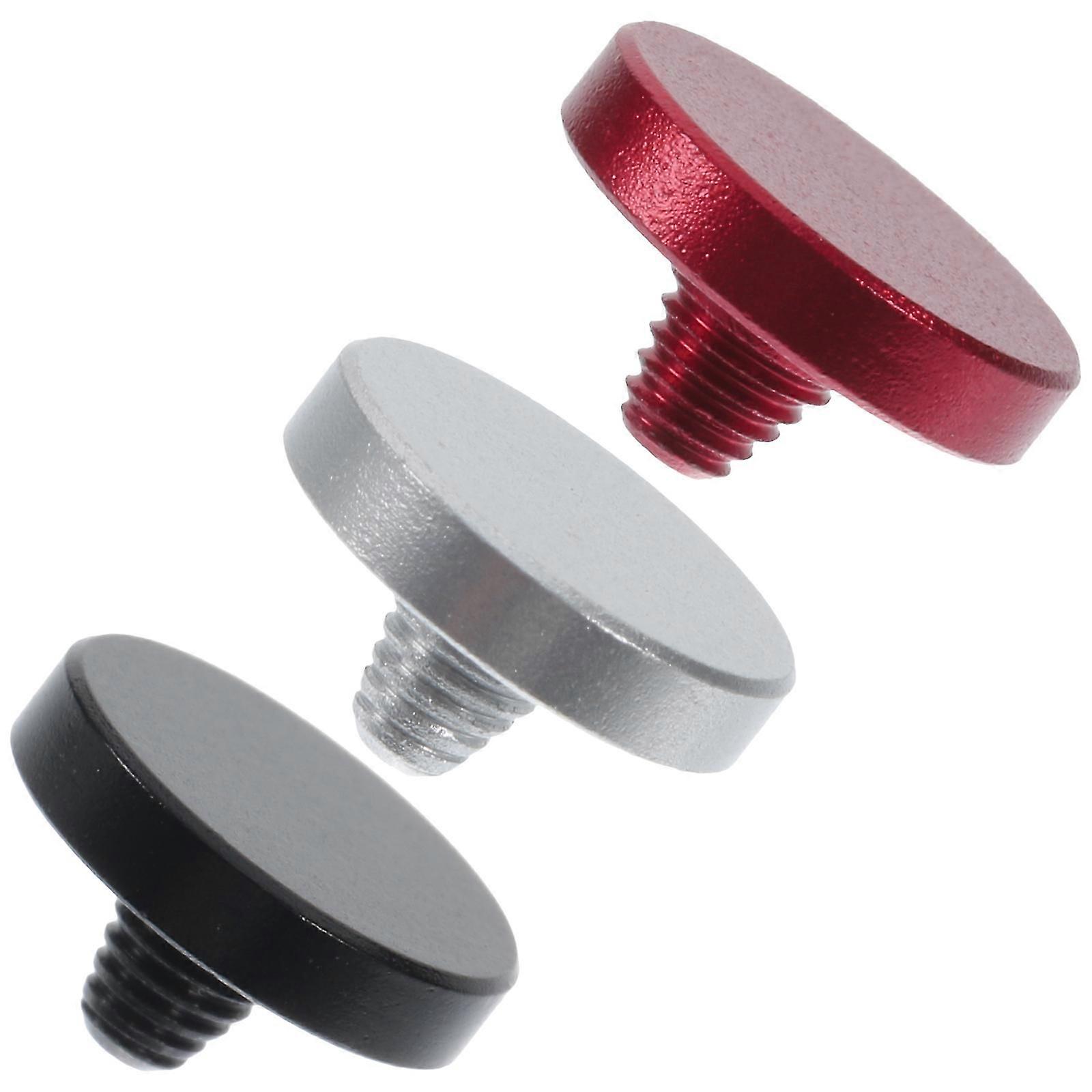 3pcs Shutter Release Button Aluminum Alloy Camera Shutter Button Camera Part