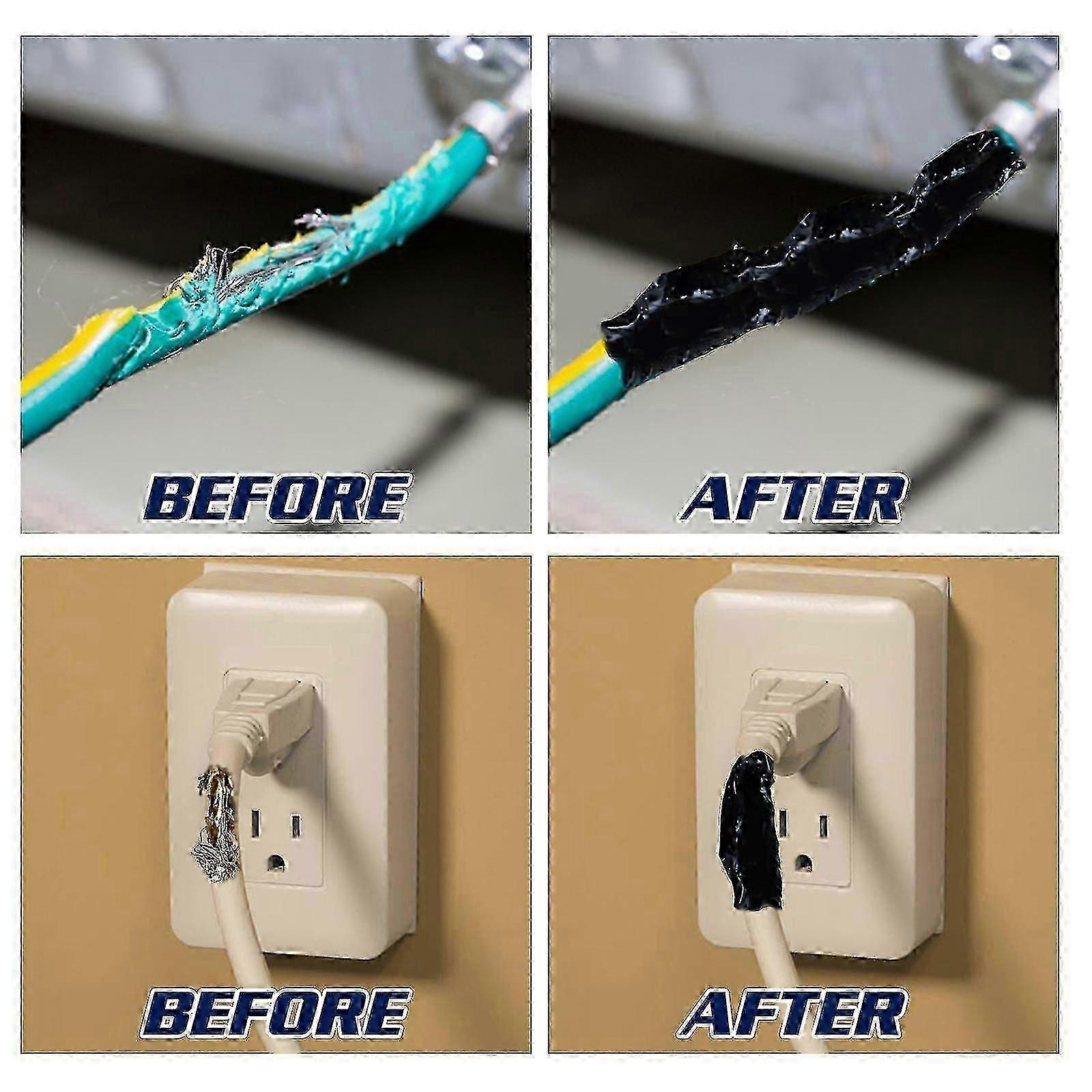 EELHOE ruban liquide isolant imperméable au lieu du tube récepteur de chaleur ruban électrique isolant liquide pièces de ruban flam