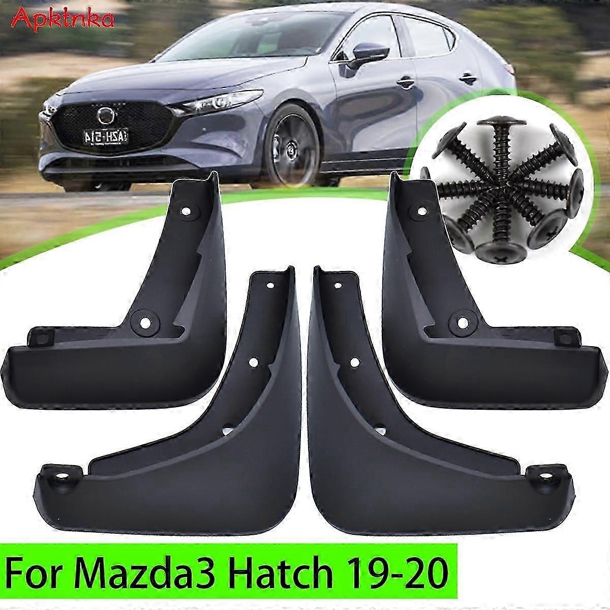 thumbnail image 2 of 4x Splash Guards Mud Flaps For Ford Edge ST 2019-2020 – Front & Rear, Black 2 of 6