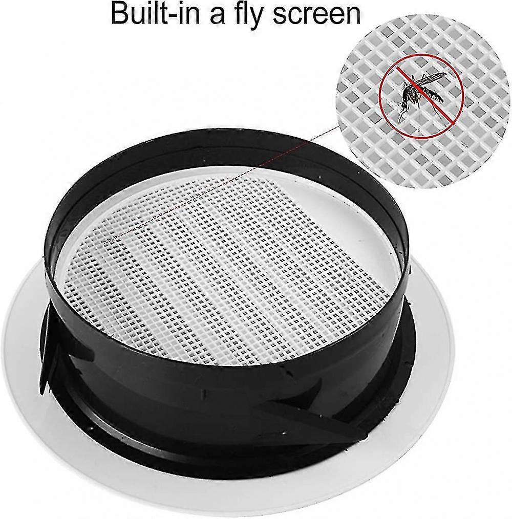 150mm Air Vent With Protective Grille - Abs (150mm)