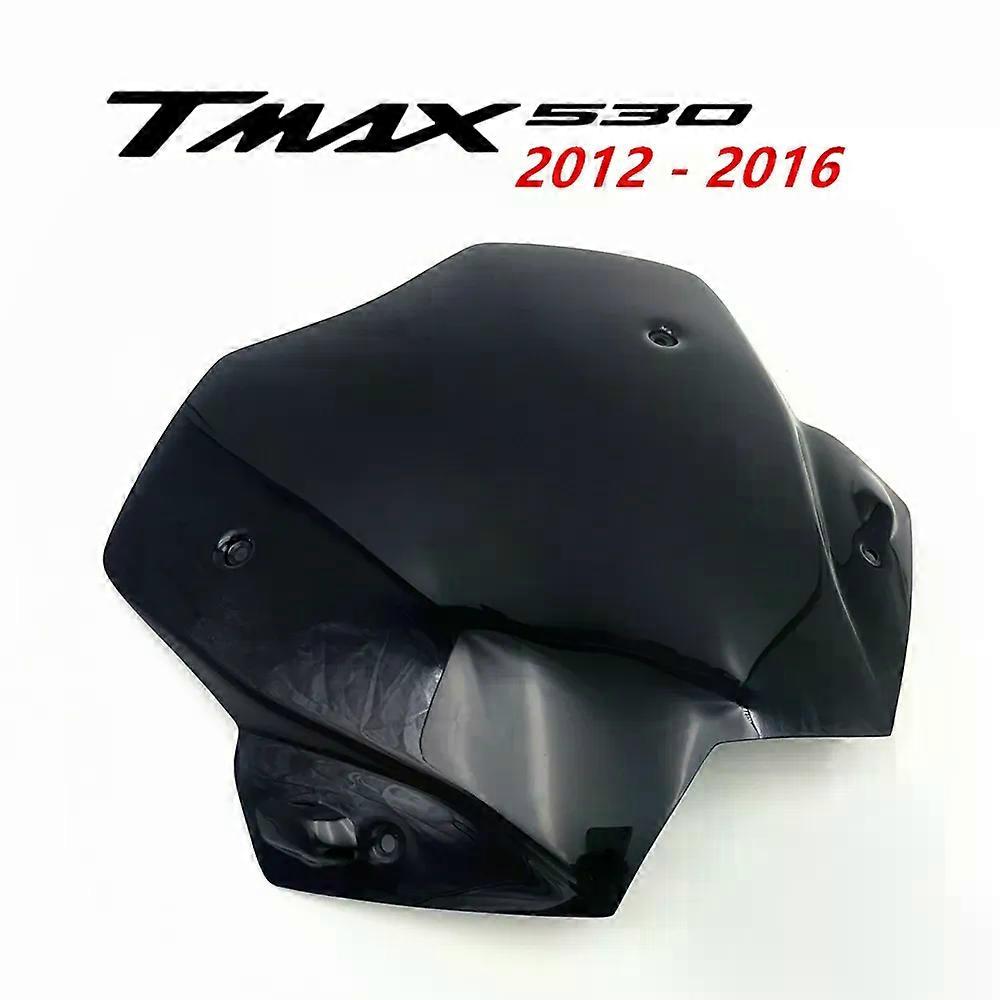 High Quality Motorcycle Smoke Black Windshield compatible for tmax530 TMAX 530 2012-2016 12 13 14 15 16 Wind Deflectore Windscreen MAXP