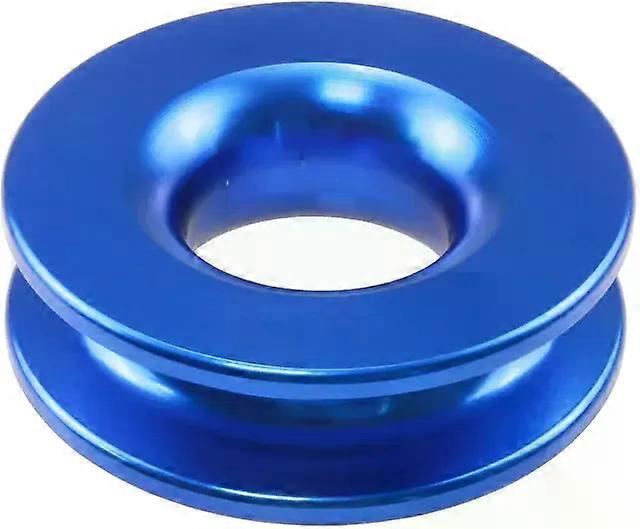 New Aluminum Alloy Recovery Ring Snatch-Ring Block Snatch Pulley 41000lb compatible for 3/8 1/2" Tow Rope SUV Car Winch Recovery Ring MAXP