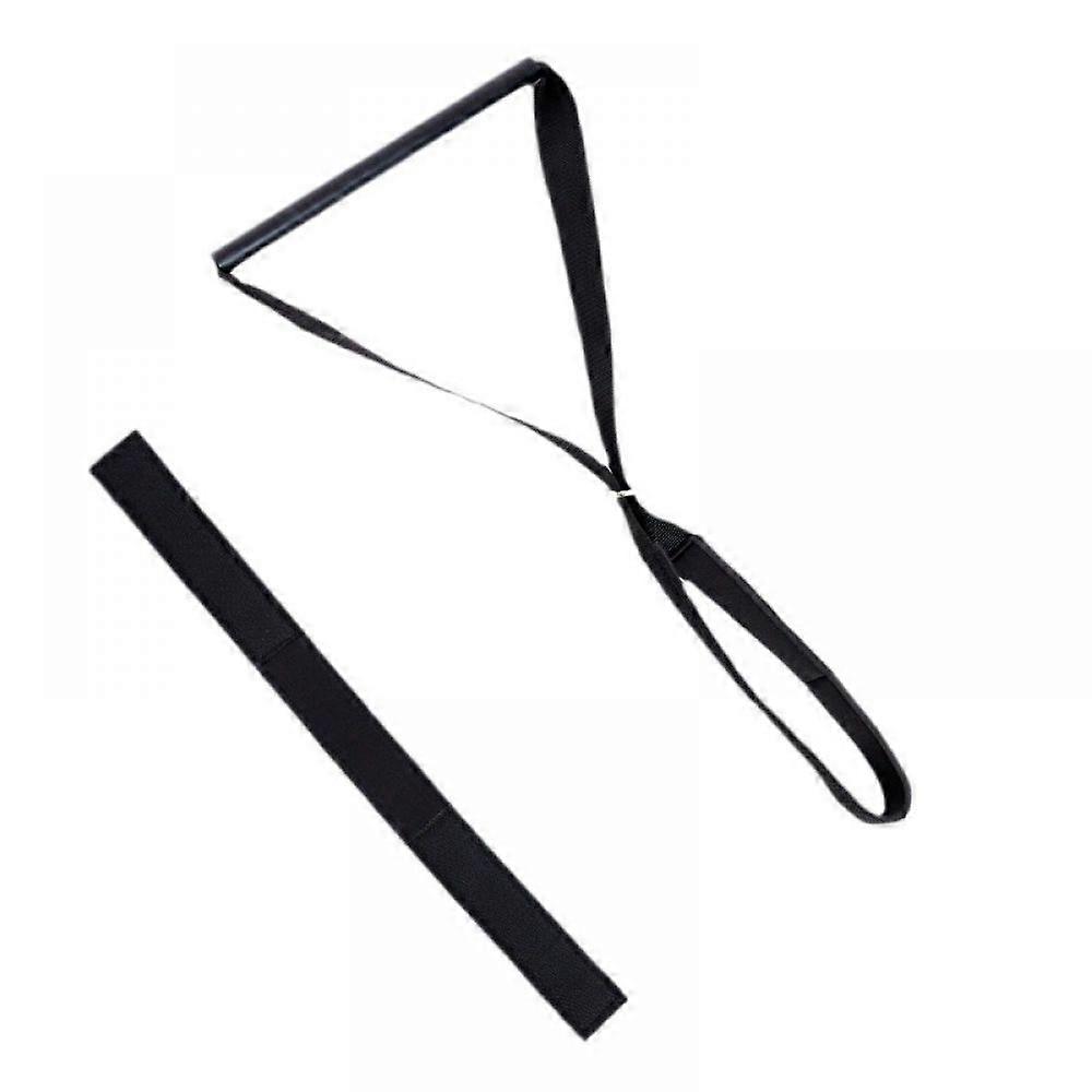 Neck Pain Relief Y-Strap: Chiropractic Decompression Tool for Home Use