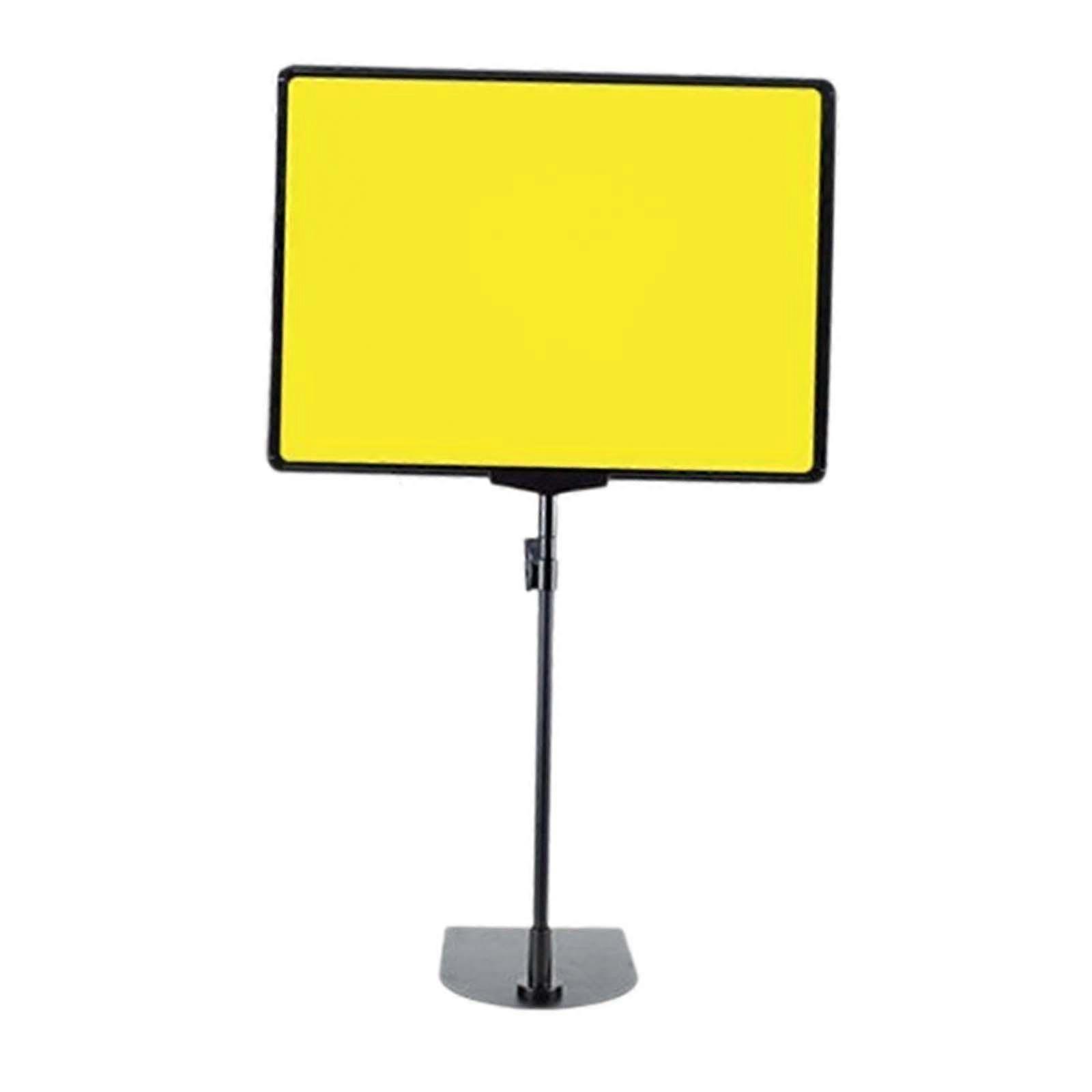 Justerbar Skiltholder Gulvstående Display *prislappholder Display Stand