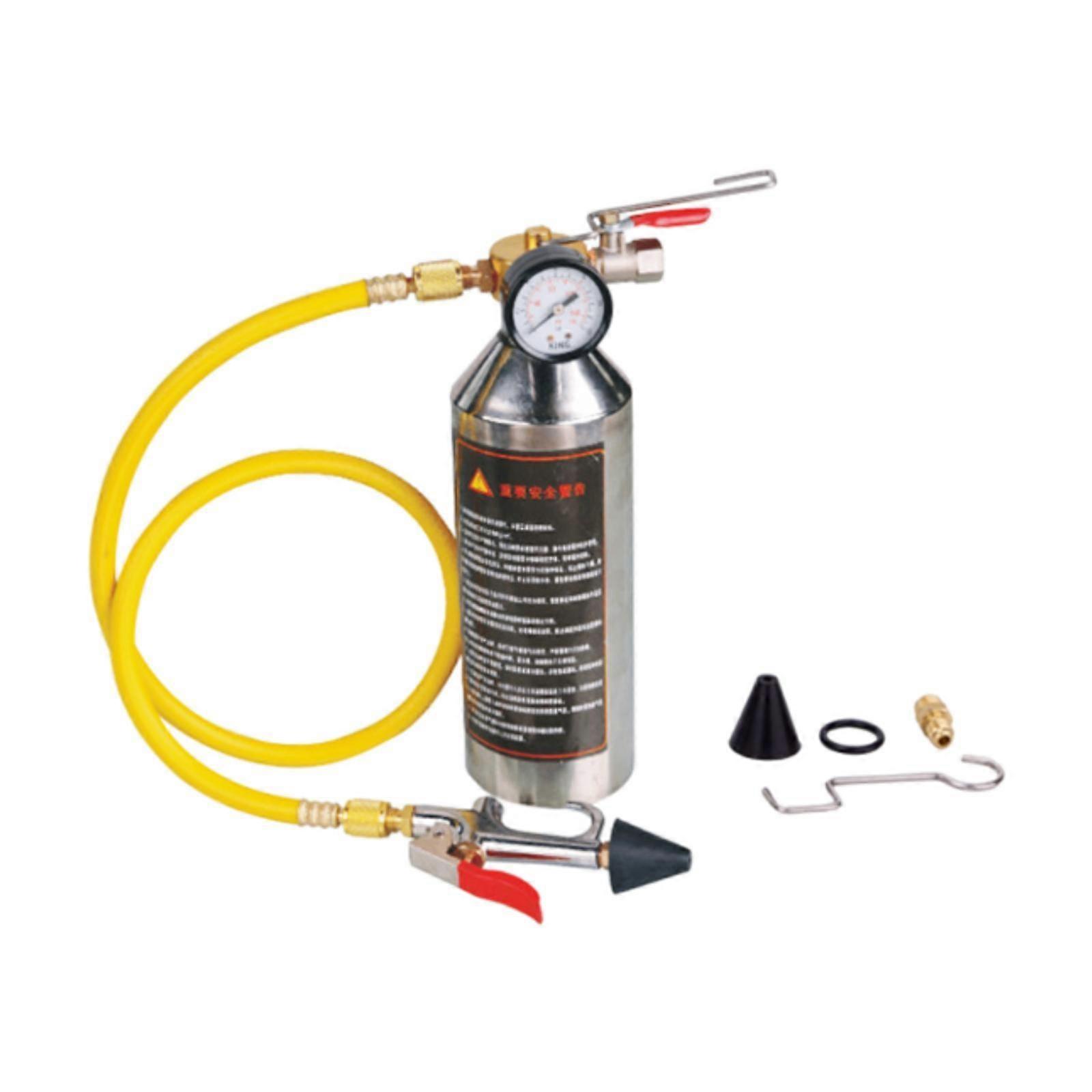 Car Air Conditioner System Lines Flush Kit A/C Air Conditioner System Flush