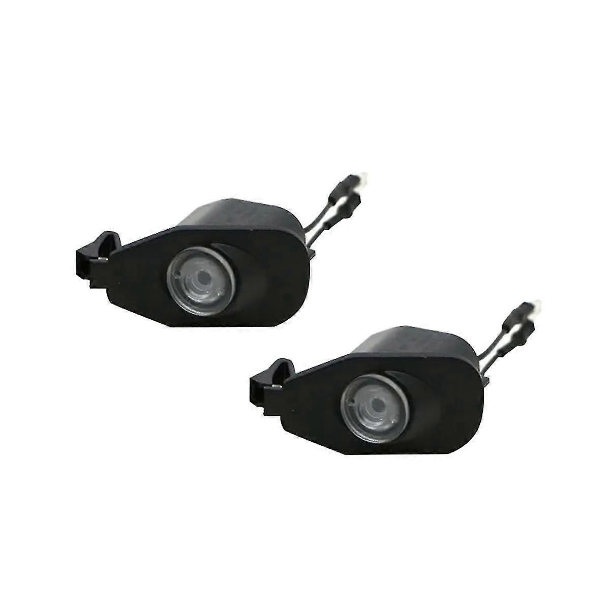 For 2013-2022 Led Side Puddle Laser-rearview Mirror Puddle Welcome Courtesy Logo Lights
