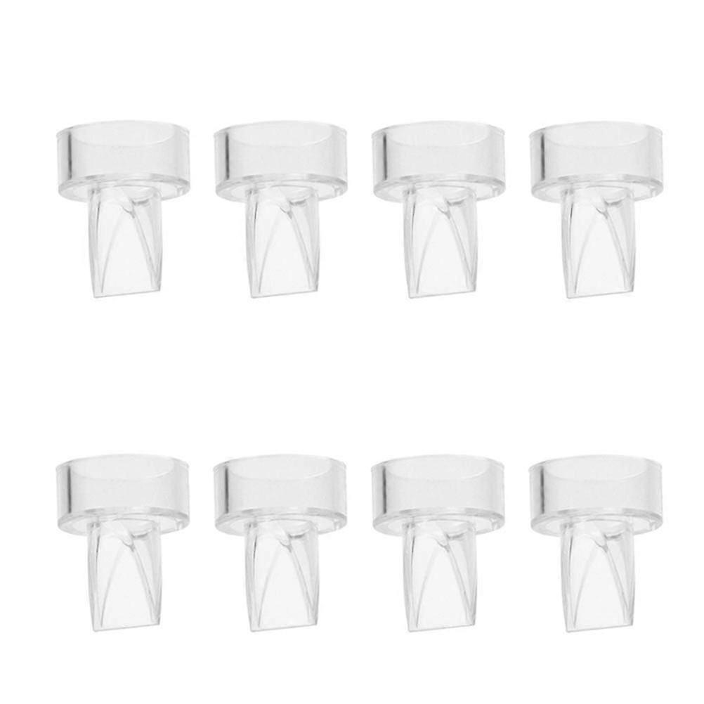 8 Pcs Manual Breast Pump Accessories Reverse Duck Beak Backflow Preventers (Transparent)  hk