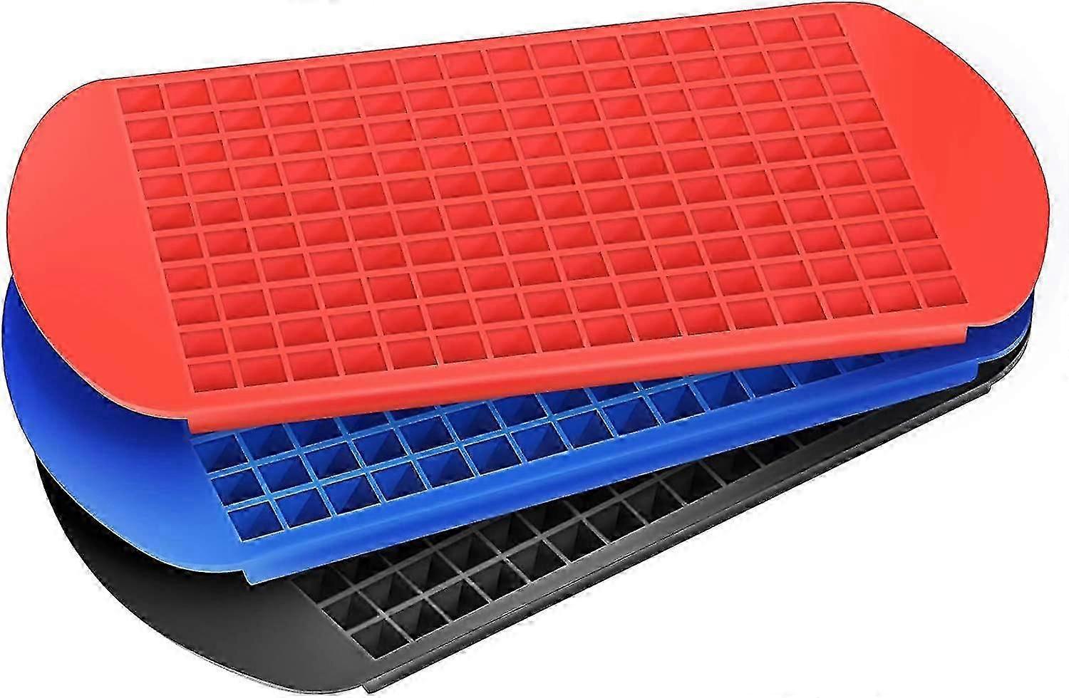 160 Grids Ice Cube Trays Mini Tiny Silicone Ice Cube Trays and Candy Grids