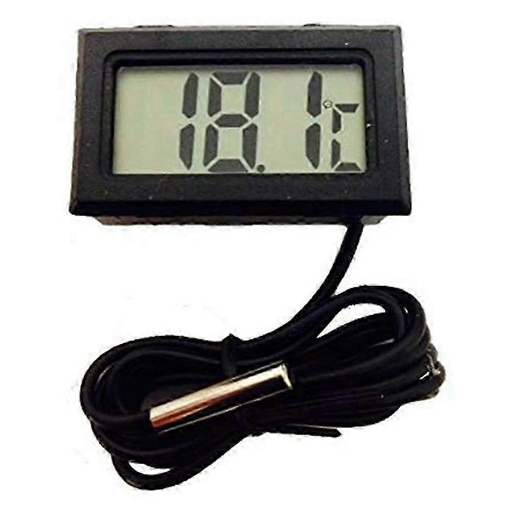 Aquarium Temperature With Battery Freezer Thermometer Electronic Thermometer With Sensor