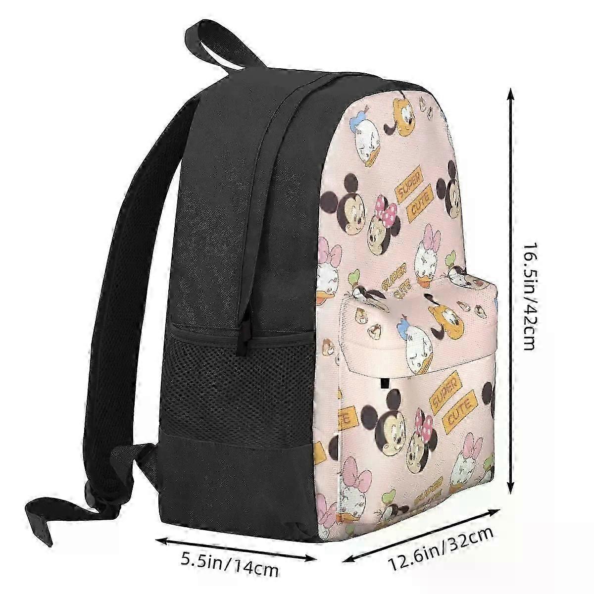 a1480 Backpack Mickey Mouse Cute Cartoon Women Backpack Mochila Casual Children School Bag Laptop Rucksack Teenage Large Capacity aHt1480