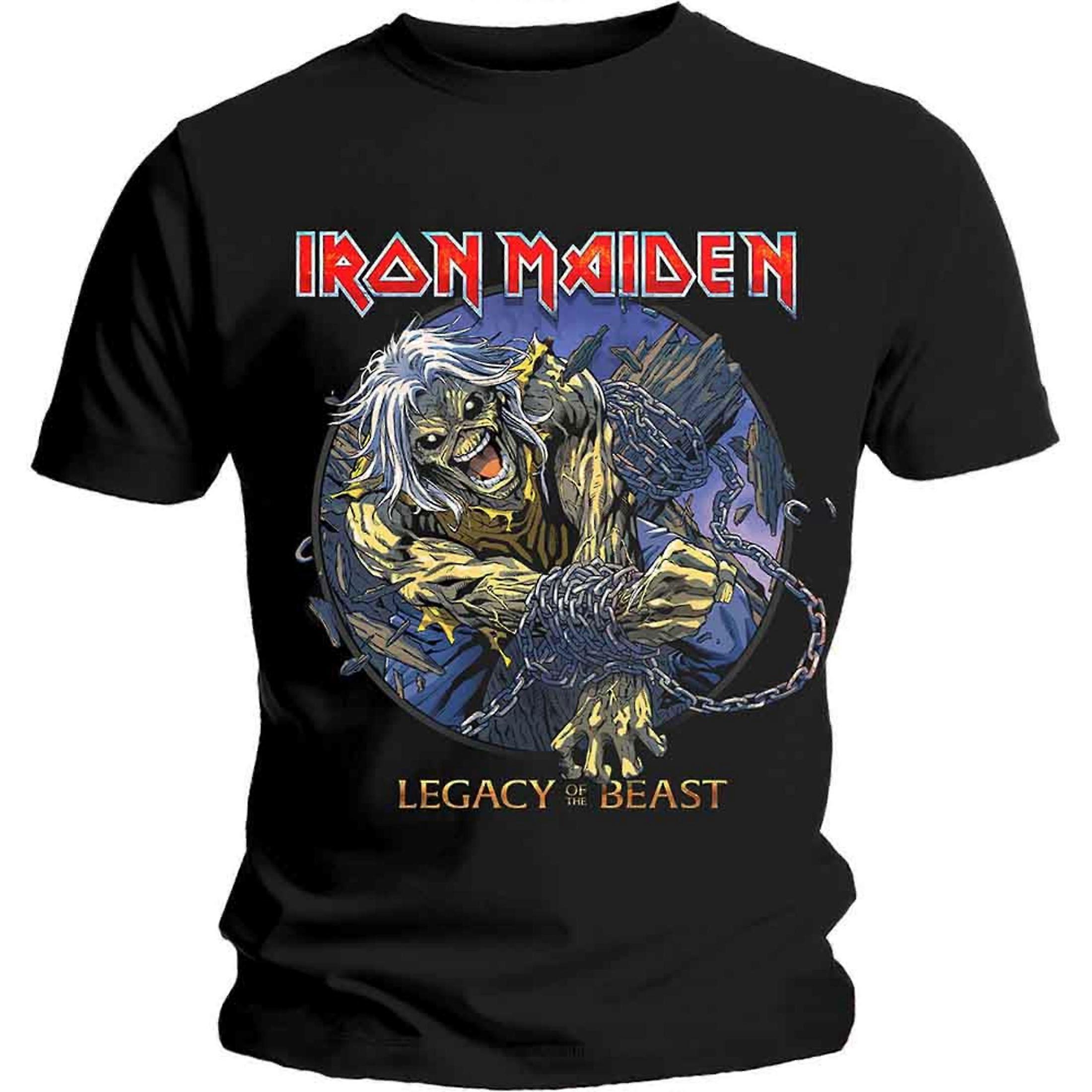 Iron Maiden Eddie Chained Legacy T Shirt