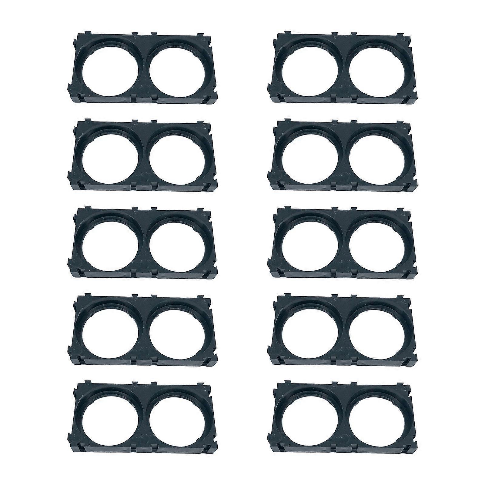 33140 Lithium Battery Holder, ABS Battery Pack Brackets Fireproof Cell Spacer Solid Frame Fireproof Material Rack Multicolor