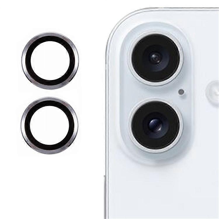 2Pcs / Set Compatible For iPhone 16 Camera Lens Protector Scratch-Resistant Corning Gorilla Glass Lens Film