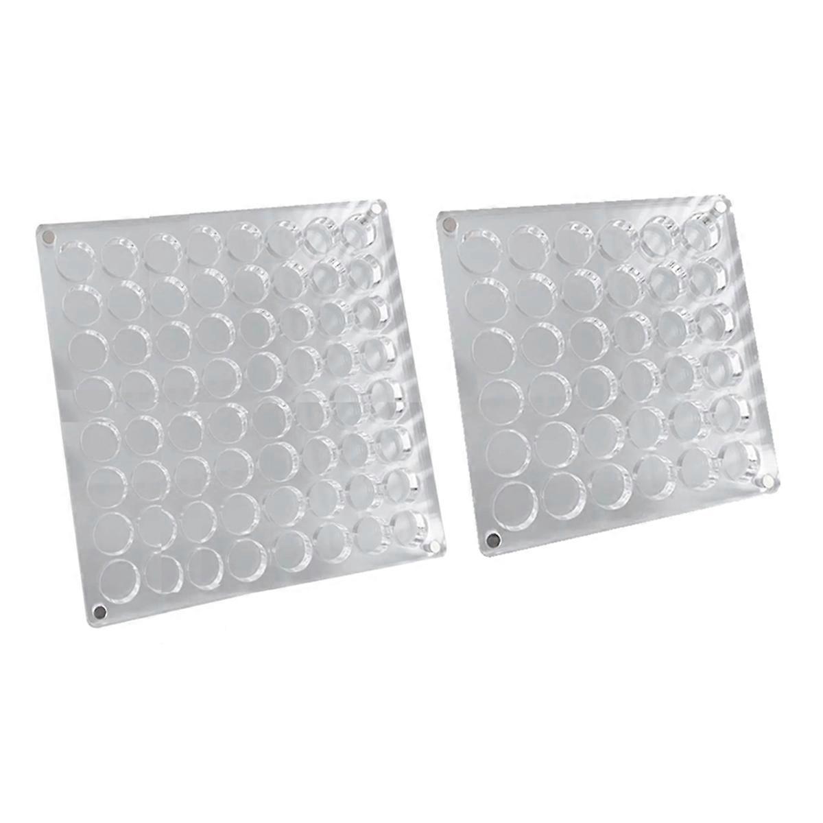 36/64grids Acrylic Nail Art Rhinestones Storage Box (Round)