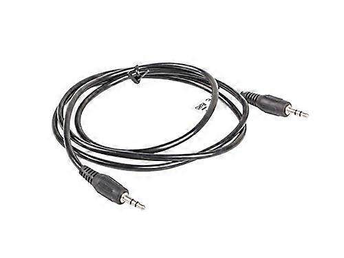 10cc BK To 3.5mm Jack Stereo Audio Cable 1.2 m Black