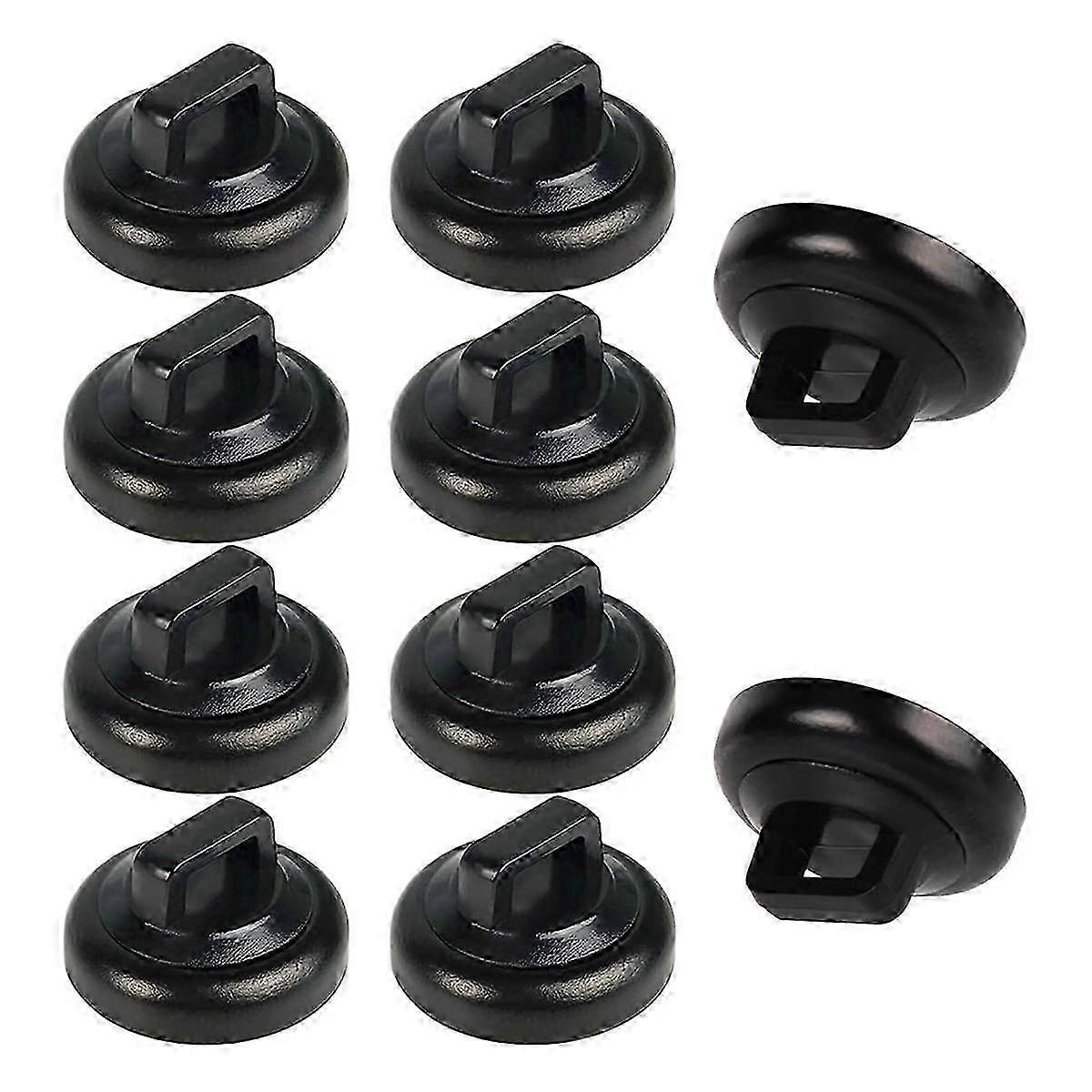 Magnetic Cable Zip Tie Mounts Clips 10 Piece Multipurpose Zip Ties Mount Base Holder Black Wire Cabl