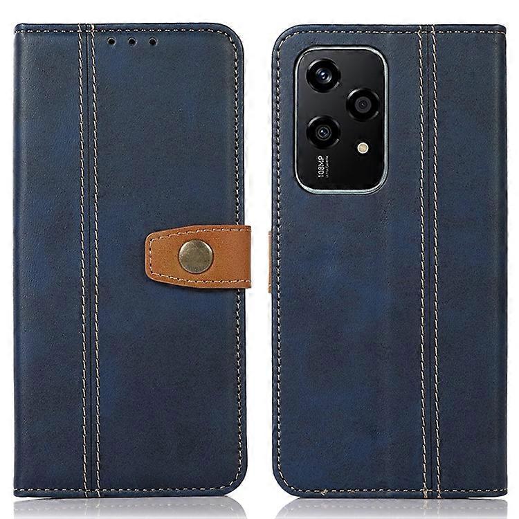 Compatible For Honor 200 Lite Case Stand Wallet Function Calf Texture Leather Phone Cover