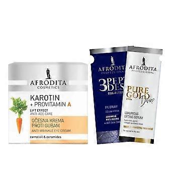 Afrodita Karotin Uudistava voide silmänympärysiholle 15ml + 2 näytettä