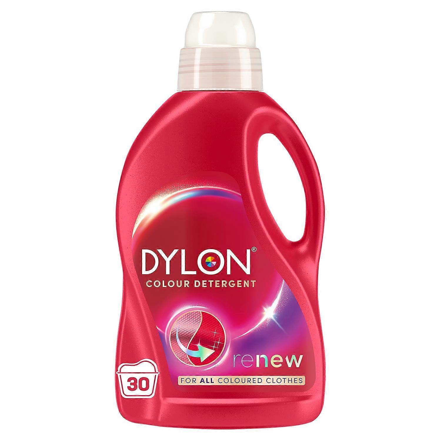 Dylon Colour Detergent Liquid Laundry Detergent for Coloured Clothes, 30 washes